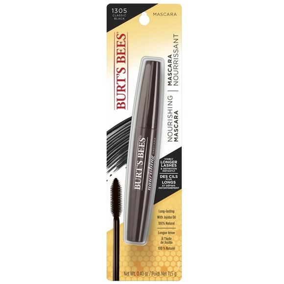 Burts Bees Nourishing Mascara - Pick Color (1310 Black Brown 1305 Classic Black) - Picture 10 of 10